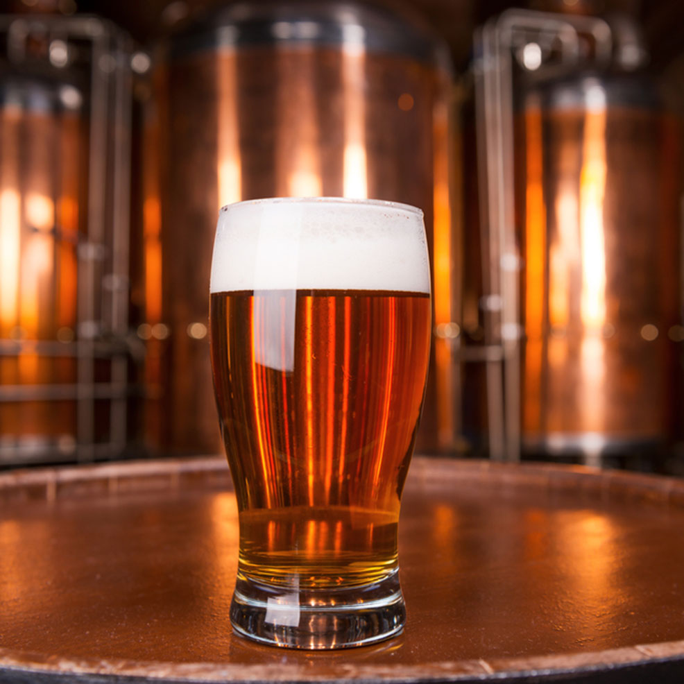 Brewery Spotlight image of beer glass